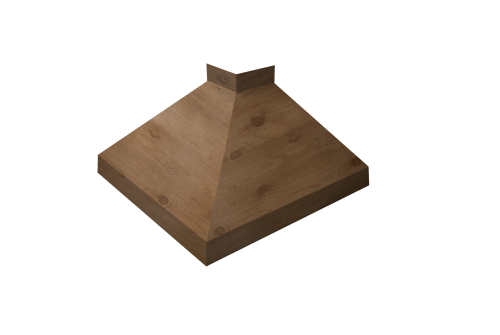 Угол отлива внешний 200 Grand Line 0,45 Print Premium с пленкой Pine Wood Fresh