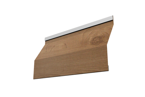 Ламель забора жалюзи Milan Slim Grand Line 0,45 Print Premium Pine Wood Fresh
