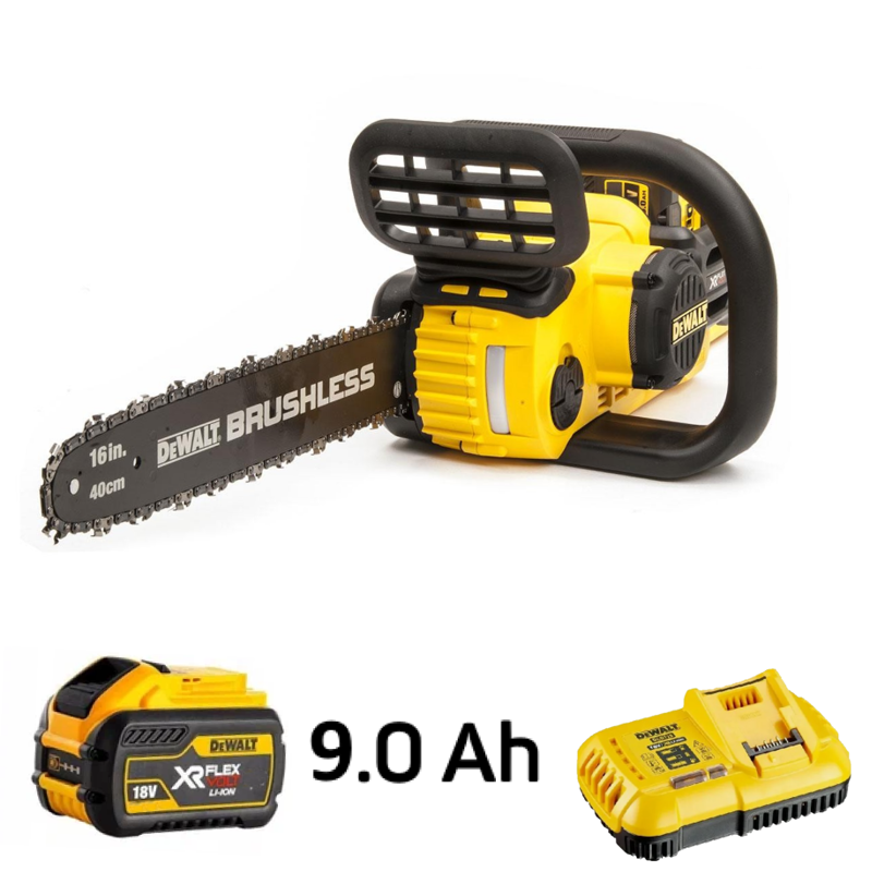 Аккумуляторная цепная пила DeWalt FLEXVOLT DCM575X1