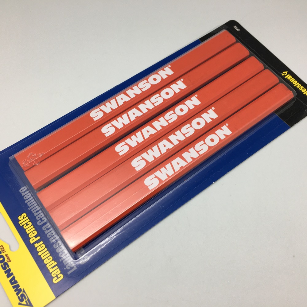 Карандаши плотницкие Swanson Carpenter Pensils (5 шт)