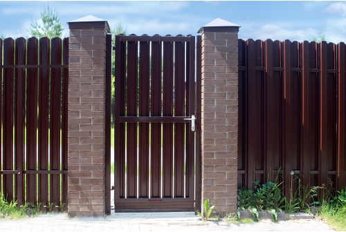 Калитка Colority Zinc Lock 2,0х1 RAL 8017