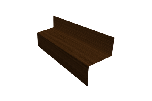 Отлив межэтажный 45 Grand Line 0,45 Grand Line Print Elite Choco Wood TwinColor (2м)