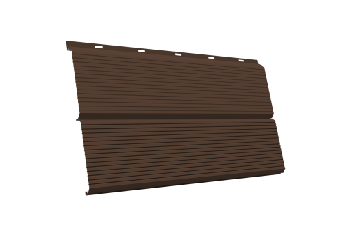 ЭкоБрус 0,345 Gofr Grand Line 0,45 Drap RAL 8017 шоколад