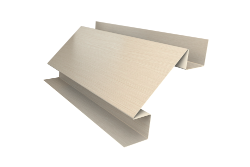 Планка угла внутреннего сложного Экобрус Grand Line 0,45 Print Elite Milky Wood TwinColor (2м)