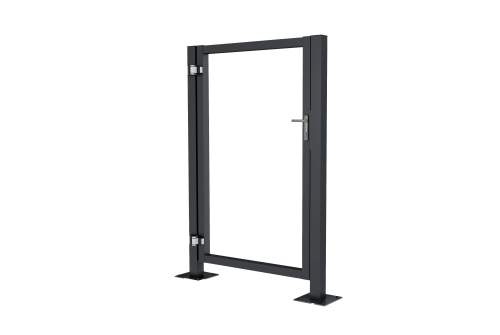 Калитка Жалюзи Puma Lock 1,68х1 RAL 7024 без заполнения тип А