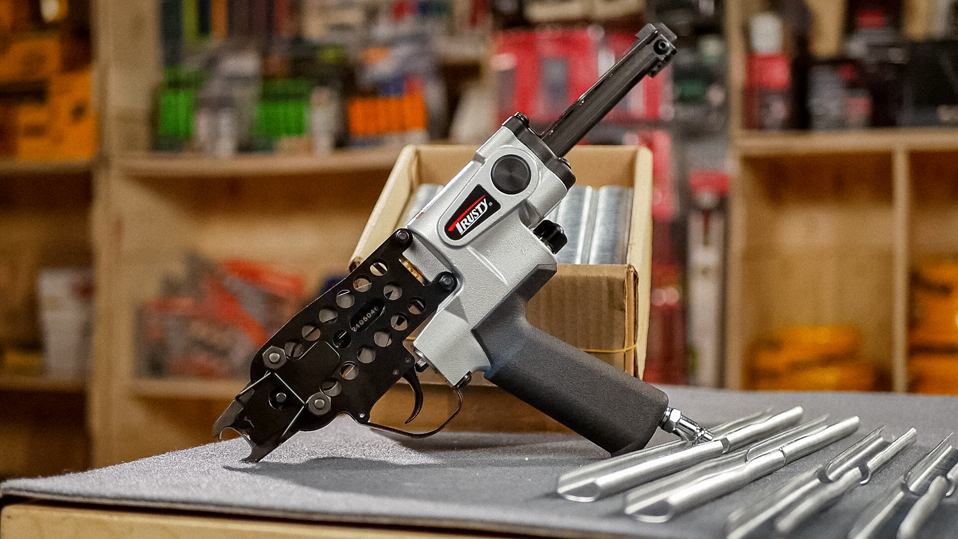 Скобообжимной инструмент Trusty TCR-SC7C