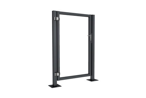 Калитка Жалюзи Puma Lock 1,68х1 RAL 7024 без заполнения тип А