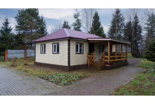 Фасадная панель Grand Line Дикий камень Classic бежевый