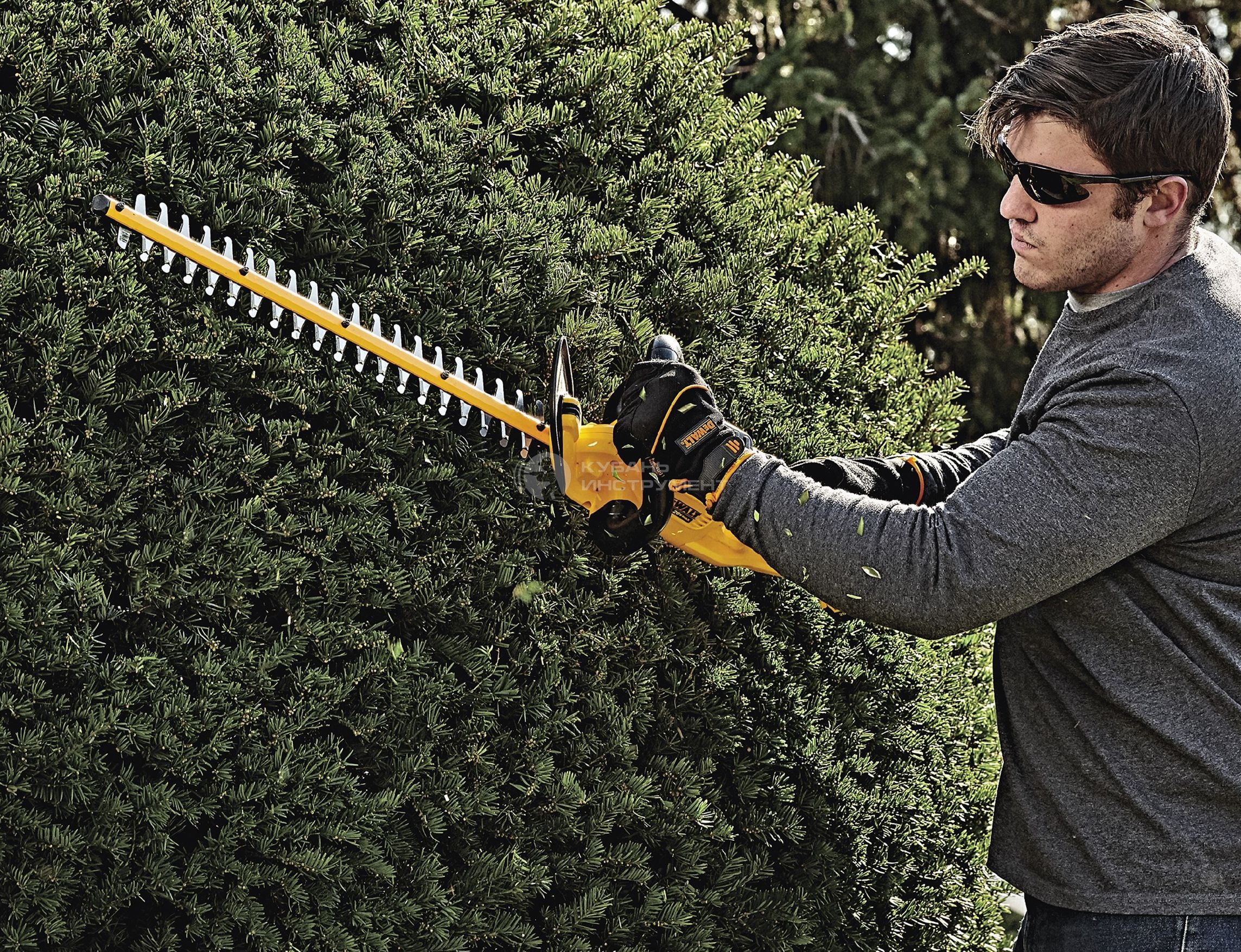 Аккумуляторный кусторез DeWalt DCM563PB