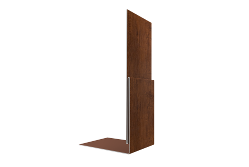 Планка приемная оконная Grand Line 0,45 Print-Double Premium Golden Wood Intense F (2м)