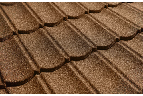 Лист композитной черепицы CM Roof Bond coffee (кофе)