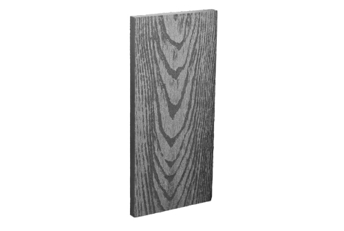 Штакетник ДПК Grand Line 97x12 тиснение с двух сторон графит 1м (ШТх2)