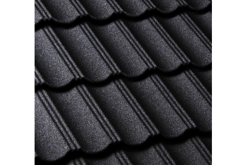 Лист композитной черепицы Gerard Heritage dark silver