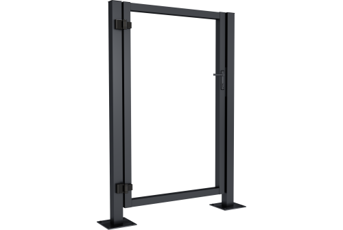 Калитка Жалюзи Puma Lock 2,0х1 RAL 7024 без заполнения тип А