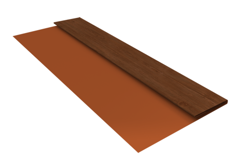Планка стартовая Блок-Хаус new Grand Line 0,45 Print Elite Rowan TwinColor (3м)