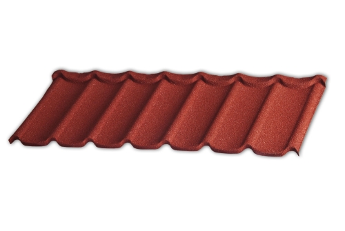 Лист композитной черепицы Gerard Diamant spanish red