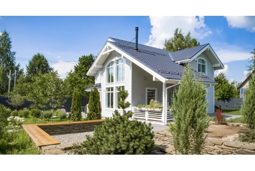 Металлочерепица Классик ("Classic") v01 0,5 Satin Matt RAL 7024 мокрый асфальт