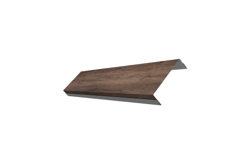 Ламель обратная 100 забора жалюзи Texas Grand Line 0,45 Print Premium Almond Wood Fresh