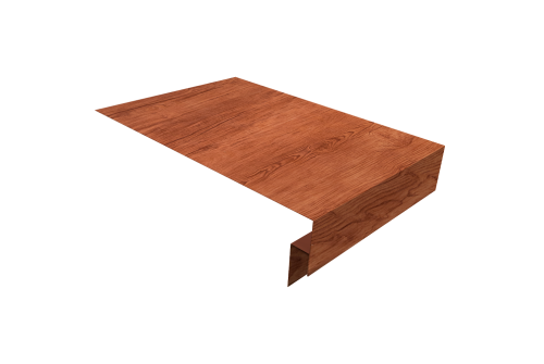 Планка околооконная сложная 300х50х18 (j-фаска) Grand Line 0,45 Print Premium Rowan Wood Intense FTC (2м)