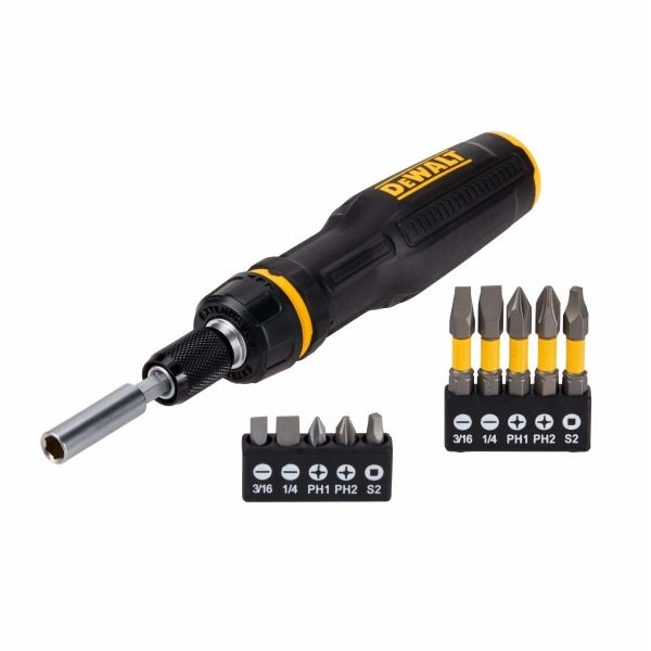 Отвертка телескопическая DeWalt MaxFit + 10 бит