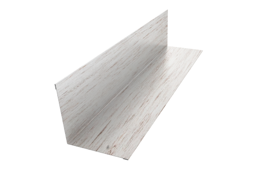 Угол внутренний 110х110 Grand Line 0,45 Print Elite Snow Wood TwinColor (3м)