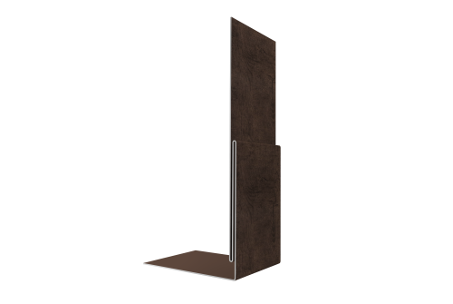 Планка приемная оконная Grand Line 0,45 Print Elite Antique Wood TwinColor (3м)