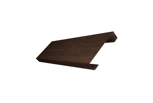 Ламель лицевая 100 забора жалюзи Texas Grand Line 0,45 Print Premium Antique Wood TwinColor