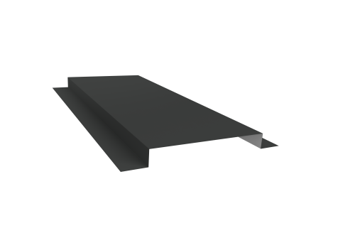 Планка кожуха сегментного 150 0,5 Satin Matt TX RAL 7016 антрацитово-серый (1,2м)