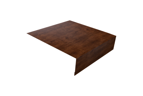 Планка околооконная простая 200х50 Grand Line 0,4 Print Premium Cherry Wood Fresh TwinColor (2м)