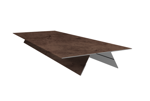 Планка стыковочная составная верхняя 0,45 Print Premium Almond Wood Fresh (3м)