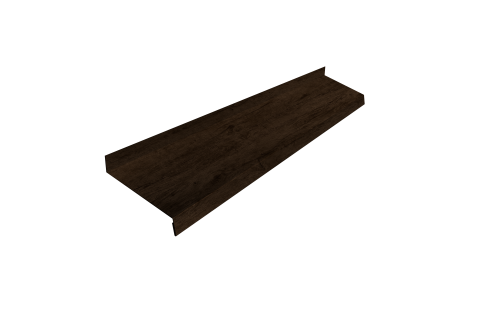 Отлив простой 100 Grand Line 0,45 Print Elite Antique Wood TwinColor (3м)