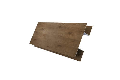 Планка H-образная Экобрус 0,45 Print Premium с пленкой Pine Wood Fresh (3м)