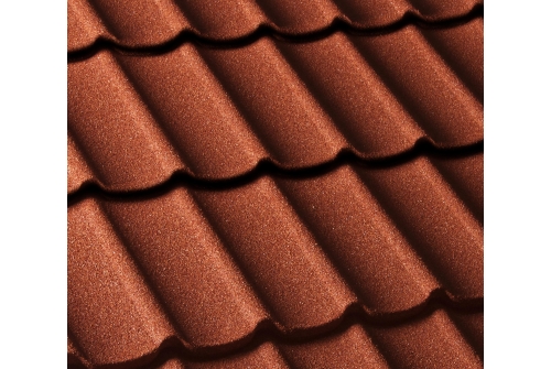 Лист композитной черепицы Gerard Diamant rosso