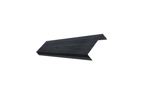 Ламель обратная 100 забора жалюзи Texas Grand Line 0,45 Print Premium Grey Wood TwinColor