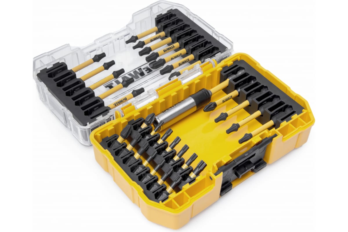 Набор бит DeWalt EXTREME Flextorq (31 шт) в кейсе