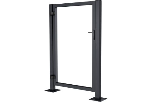 Калитка Жалюзи Puma Lock 2,0х1 RAL 7024 без заполнения тип А