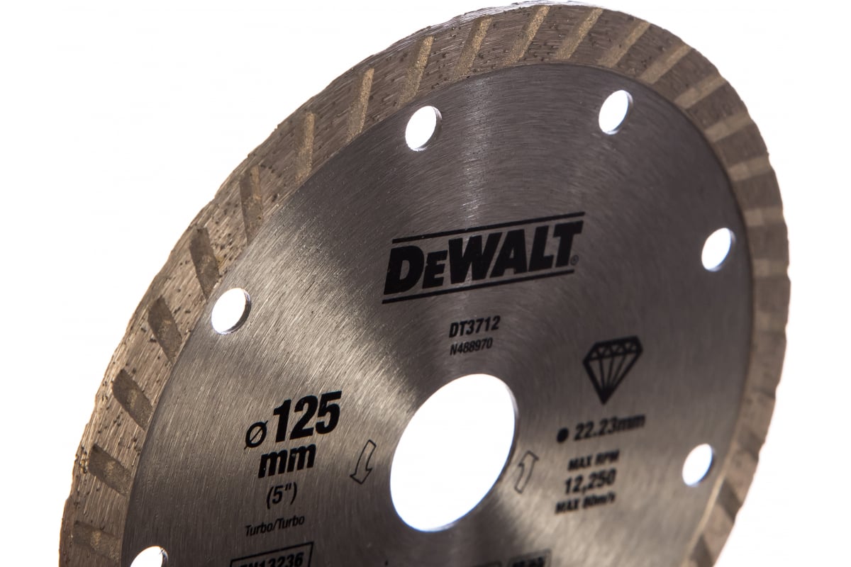 Алмазный диск DeWalt 125 мм DT3712QZ