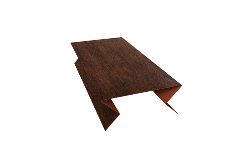 Планка угла внешнего составная нижняя 0,45 Print Premium Cherry Wood Dark FTC (3м)