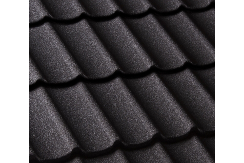 Лист композитной черепицы Gerard Diamant dark silver