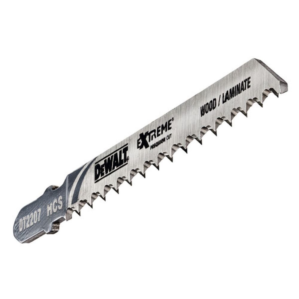 Пилки по дереву для лобзика чистый рез DeWalt DT2207 100 мм (5 шт)