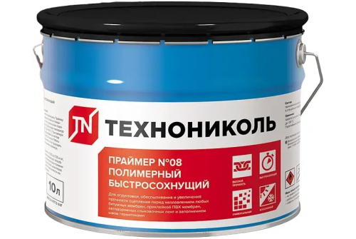 Праймер полимерный Технониколь №8 быстросохнущий 10л (ведро)