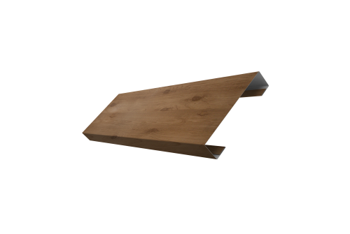 Ламель лицевая 100 забора жалюзи Texas Grand Line 0,45 Print Premium Pine Wood Fresh