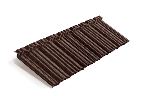 Лист композитной черепицы Metrotile MetroShake 2 кофе
