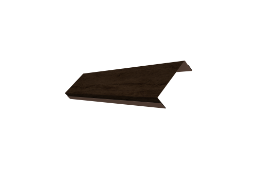 Ламель обратная 100 забора жалюзи Texas Grand Line 0,45 Print Elite Antique Wood TwinColor