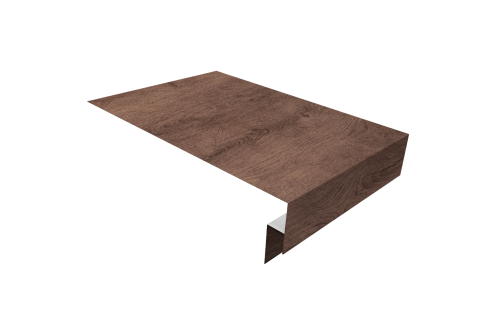 Планка околооконная сложная 300х50х18 (j-фаска) Grand Line 0,45 Print Premium Almond Wood Fresh (2м)
