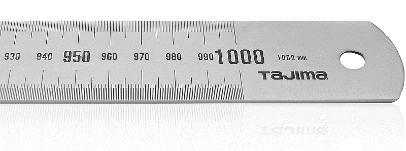 Линейка стальная Tajima 100 см