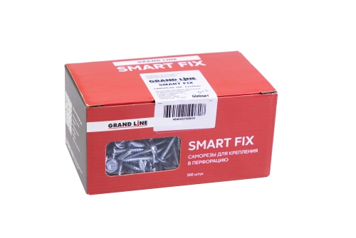 Саморез ПШ Grand Line Smart Fix 4,2х25 (500шт) шлиц PH2, цинк