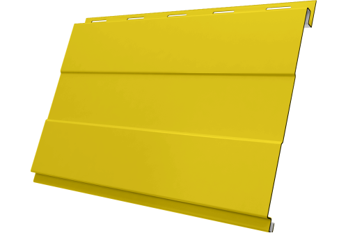 Вертикаль 0,2 prof Grand Line 0,45 PE с пленкой RAL 1018 цинково-желтый