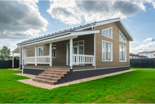 Сайдинг Double-брус Grand Line Tundra ясень (3,0м)