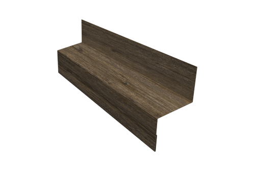 Отлив межэтажный 35 Grand Line 0,45 Print Elite Nordic Wood TwinColor (3м)